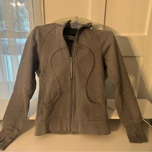 Lululemon Athletica Gray Zip-Up Hoodie